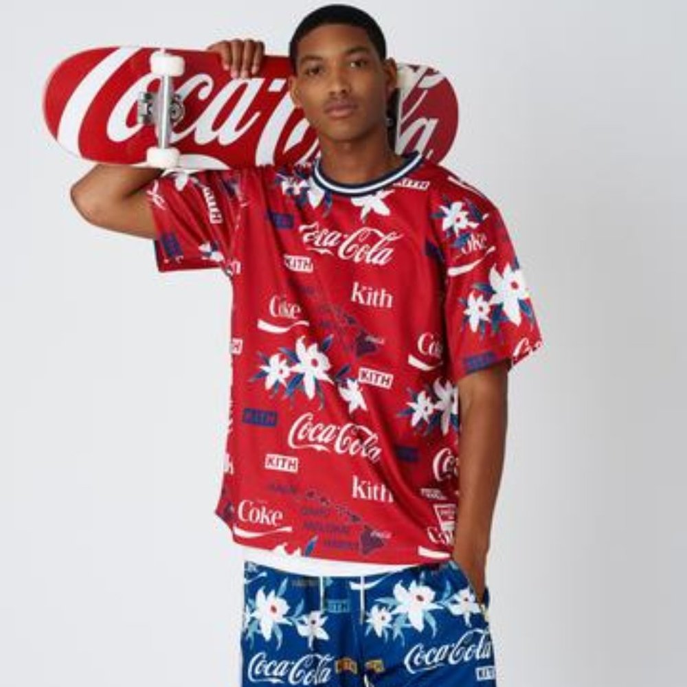 Kith X Coca Cola Jersey Size L